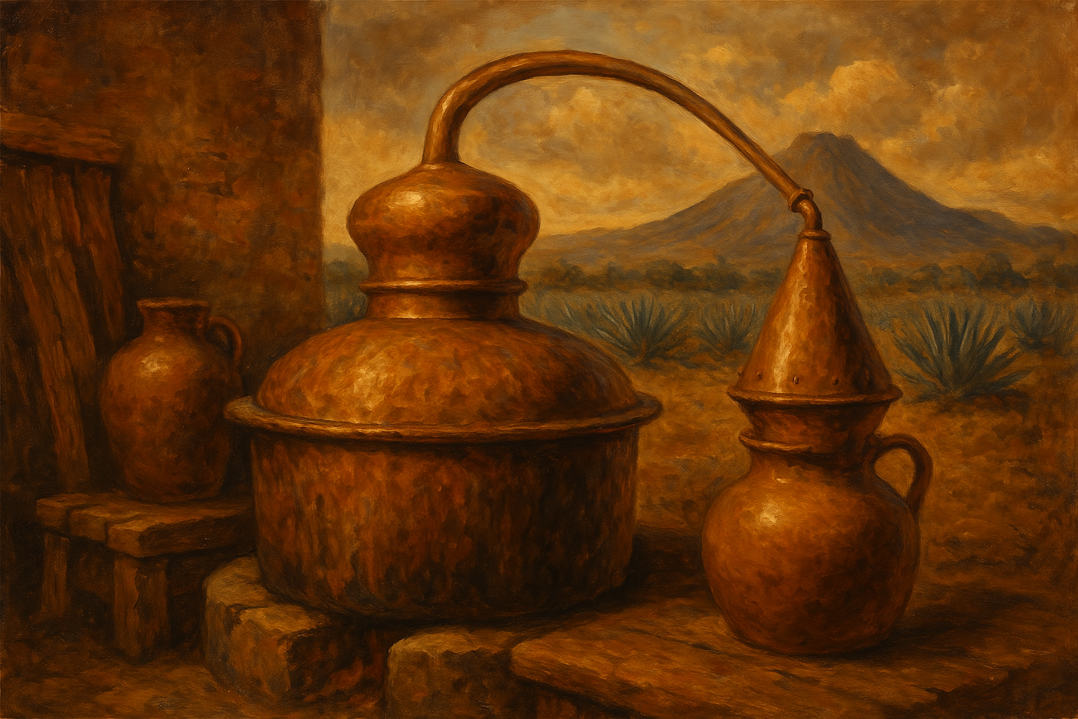 ¿Quién destiló el agave primero?