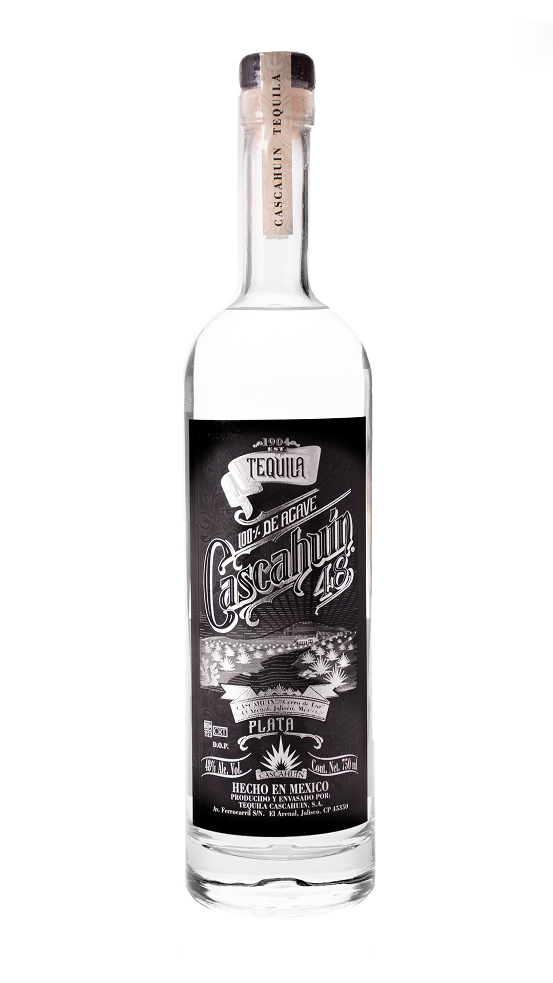 Tequila Cascahuín Plata